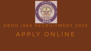 DRDO ISSA Recruitment 2026