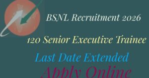 BSNL Recruitment 2026 Notification 