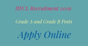 IIFCL Recruitment 2026 