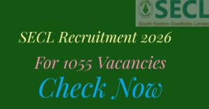 SECL Recruitment 2026