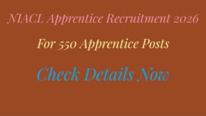NIACL Apprentice Recruitment 2026