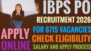 IBPS PO Recruitment 2026 Notification Out 