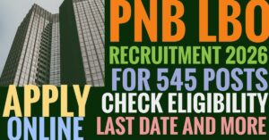 PNB LBO Recruitment 2026