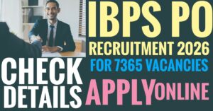 IBPS PO Recruitment 2026