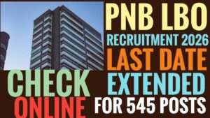 PNB LBO Recruitment 2026