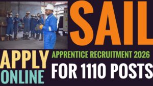 SAIL Apprentice Recruitment 2026