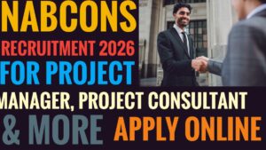 NABCONS Recruitment 2026