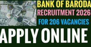 Bank of Baroda Recruitment 2026
