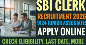 SBI Clerk Recruitment 2026