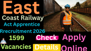 East Coast Railway Act Apprentice Recruitment 2026