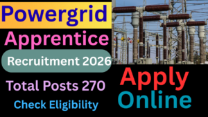 Powergrid Apprentice Recruitment 2026