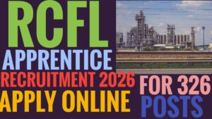RCFL Apprentice Recruitment 2026