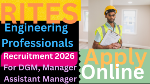 RITES Engineering Professionals Recruitment 2026