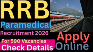 RRB Paramedical Recruitment 2026
