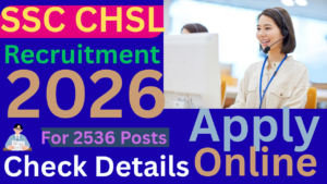 SSC CHSL Recruitment 2026