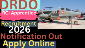 DRDO RCI Apprentice Recruitment 2026