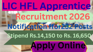 LIC HFL Apprenticeship Recruitment 2026 