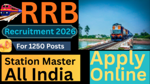 RRB Station Master Recruitment 2026