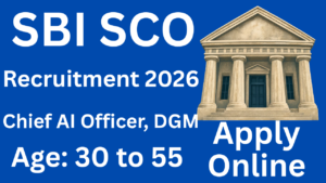 SBI SCO Recruitment 2026